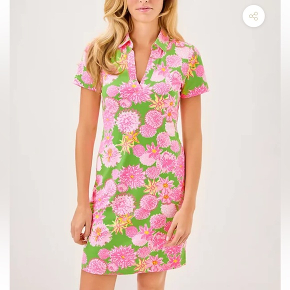 Lilly Pulitzer Mandi ChillyLilly Sea Garden Dress - Picture 2 of 7